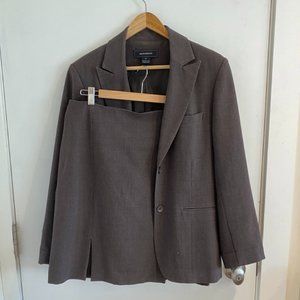 Isaac Mizrahi Blazer Skirt Suit Size 10